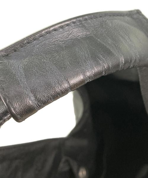 MM6（エムエムシックス）MM6 (エムエムシックス) ジャパニーズクラシック スモールハンドバッグ ブラックの古着・服飾アイテム