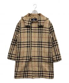 BURBERRY LONDON（バーバリーロンドン）の古着「ノバチェックウールコート」｜ブラウン