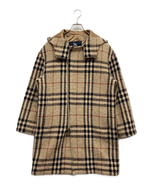 BURBERRY LONDON（バーバリーロンドン）BURBERRY LONDON (バーバリーロンドン) ノバチェックウールコート ブラウン サイズ:46の古着・服飾アイテム