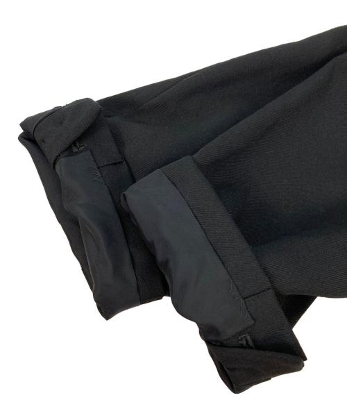 Yohji Yamamoto pour homme（ヨウジヤマモト プールオム）Yohji Yamamoto pour homme (ヨウジヤマモト プールオム) ウールギャバスタンドカラーロングジャケット ブラック サイズ:3の古着・服飾アイテム