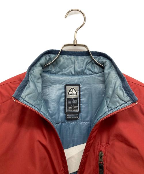 NIKE ACG（ナイキエーシージー）NIKE ACG (ナイキエーシージー) パフボール型ジャケット レッド サイズ:XLの古着・服飾アイテム