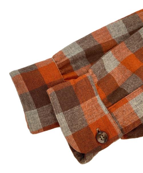 PENDLETON（ペンドルトン）PENDLETON (ペンドルトン) ボードシャツ オレンジ サイズ:Sの古着・服飾アイテム