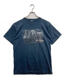 HARLEY-DAVIDSON（ハーレーダビッドソン）の古着「プリントTシャツ」｜ネイビー