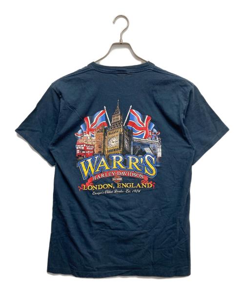 HARLEY-DAVIDSON（ハーレーダビッドソン）HARLEY-DAVIDSON (ハーレーダビッドソン) プリントTシャツ ネイビー サイズ:無しの古着・服飾アイテム