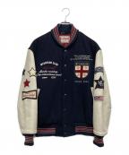 McGREGORマクレガー）の古着「スタジャン」｜ネイビー