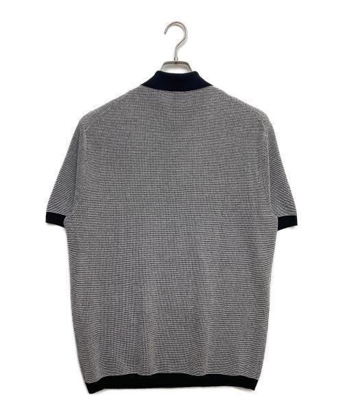 J.PRESS（ジェイプレス）J.PRESS (ジェイプレス) 半袖ポロシャツ ブラック サイズ:XLの古着・服飾アイテム