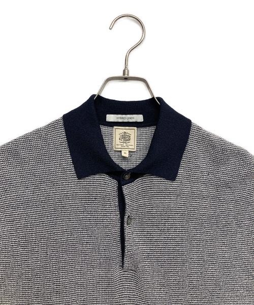 J.PRESS（ジェイプレス）J.PRESS (ジェイプレス) 半袖ポロシャツ ブラック サイズ:XLの古着・服飾アイテム