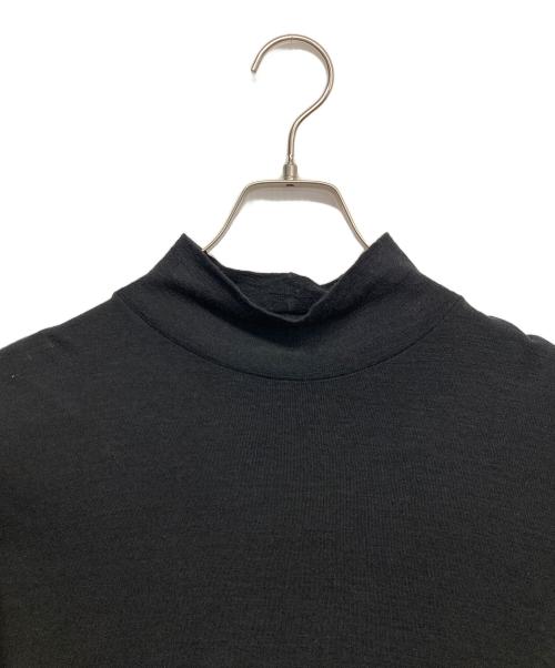 GICIPI（ジチピ）GICIPI (ジチピ) シルクウールブレンドニット ブラック サイズ:4の古着・服飾アイテム