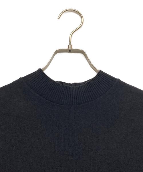 GICIPI（ジチピ）GICIPI (ジチピ) コットン半袖ニット ブラック サイズ:3の古着・服飾アイテム