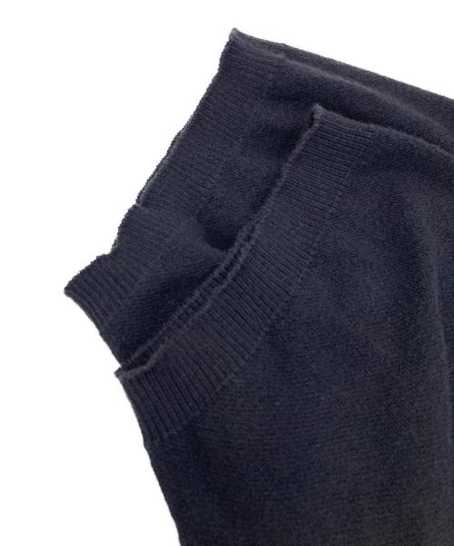 GICIPI（ジチピ）GICIPI (ジチピ) コットン半袖ニット ブラック サイズ:3の古着・服飾アイテム