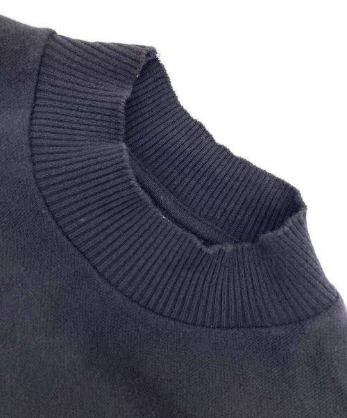 GICIPI（ジチピ）GICIPI (ジチピ) コットン半袖ニット ブラック サイズ:3の古着・服飾アイテム