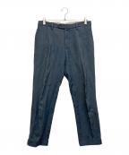 G.T.Aジーティーアー）の古着「コットンリネンブレンドパンツ」｜ブルー