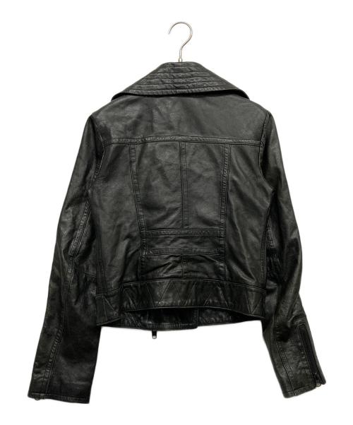 Diagram（ダイアグラム）Diagram (ダイアグラム) ラムレザーライダースジャケット ブラック サイズ:36の古着・服飾アイテム