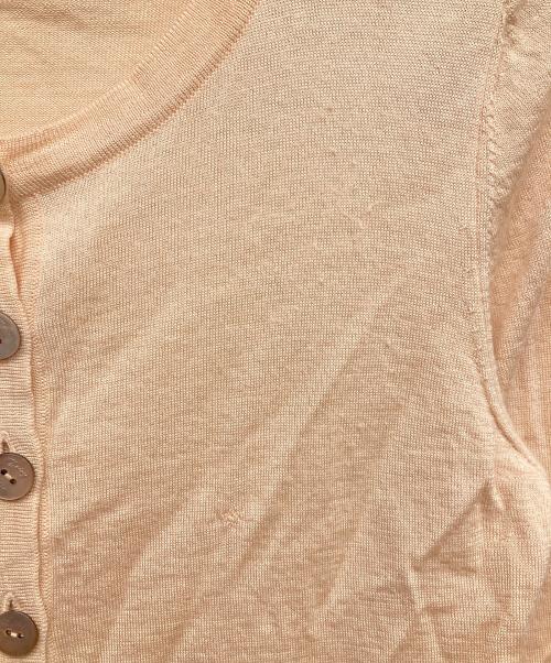 FOXEY（フォクシー）FOXEY (フォクシー) カシミヤ混カーディガン ピンク サイズ:38の古着・服飾アイテム