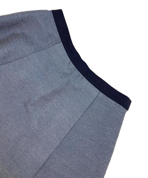 M'S GRACY（エムズグレイシー）M'S GRACY (エムズグレイシー) フレア ジャガードスカート ブルー サイズ:38の古着・服飾アイテム
