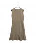 M'S GRACY (エムズグレイシー) ノースリーブワンピース ベージュ サイズ:36：6000円