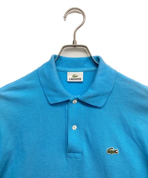 LACOSTE（ラコステ）LACOSTE (ラコステ) 半袖ポロシャツ ブルー サイズ:3の古着・服飾アイテム