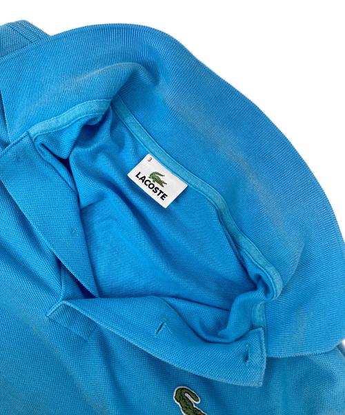 LACOSTE（ラコステ）LACOSTE (ラコステ) 半袖ポロシャツ ブルー サイズ:3の古着・服飾アイテム