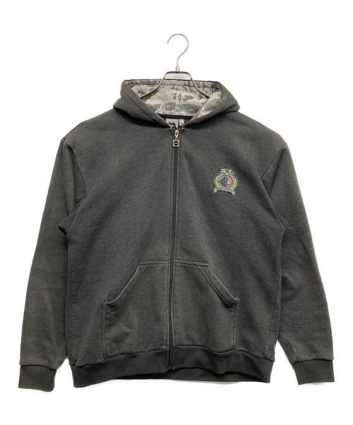 X-LARGE（エクストララージ）X-LARGE (エクストララージ) フルジップパーカー グレー サイズ:Mの古着・服飾アイテム
