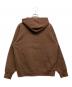 Supreme (シュプリーム) Sロゴ フーデッド スウェットシャツ ブラウン サイズ:M：38000円