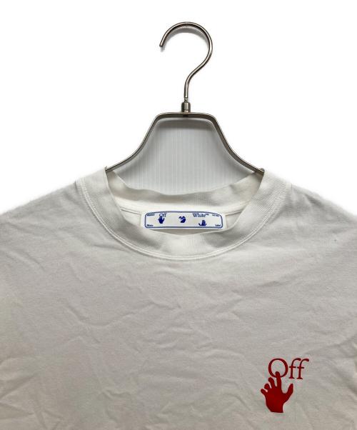 OFFWHITE（オフホワイト）OFFWHITE (オフホワイト) クロスアローロゴカットソー ホワイト サイズ:Sの古着・服飾アイテム