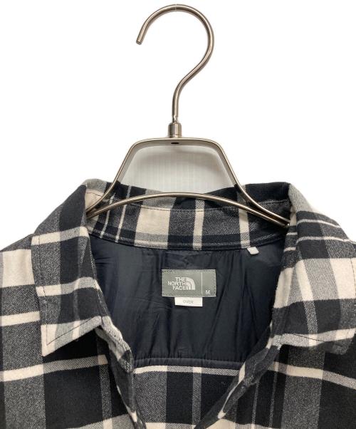 THE NORTH FACE（ザ ノース フェイス）THE NORTH FACE (ザ ノース フェイス) ロングスリーブストレッチフランネルシャツ ブラック サイズ:Mの古着・服飾アイテム