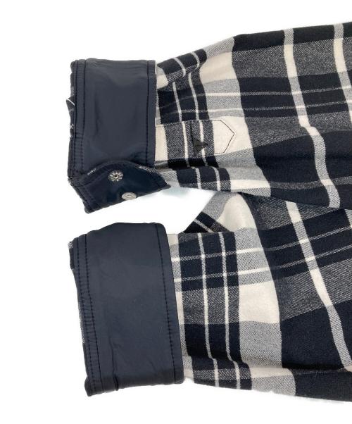 THE NORTH FACE（ザ ノース フェイス）THE NORTH FACE (ザ ノース フェイス) ロングスリーブストレッチフランネルシャツ ブラック サイズ:Mの古着・服飾アイテム