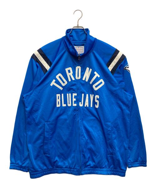 GENUINE MERCHANDISE（ジェニュイン マーチャンダイズ）GENUINE MERCHANDISE (ジェニュイン マーチャンダイズ) ジップアップジャケット ブルー サイズ:XXLの古着・服飾アイテム