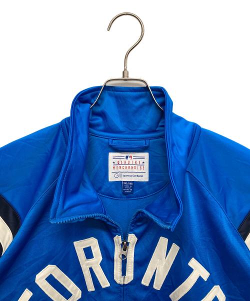 GENUINE MERCHANDISE（ジェニュイン マーチャンダイズ）GENUINE MERCHANDISE (ジェニュイン マーチャンダイズ) ジップアップジャケット ブルー サイズ:XXLの古着・服飾アイテム