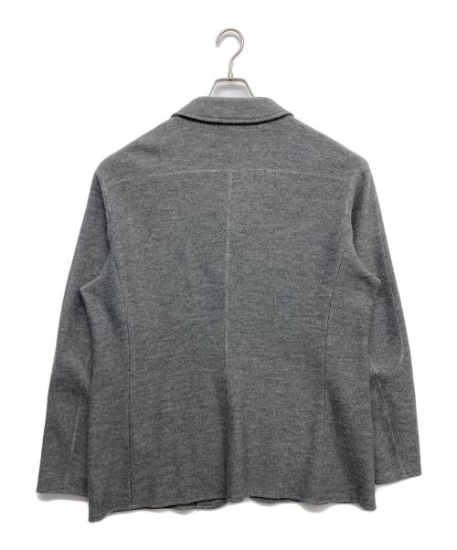 LAND'S END（ランズエンド）LAND'S END (ランズエンド) ニットジャケット グレー サイズ:AB7の古着・服飾アイテム