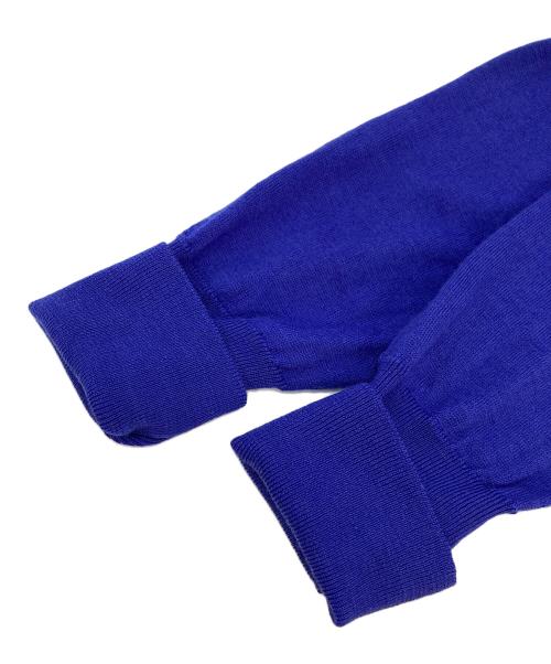 JOHN SMEDLEY（ジョンスメドレー）JOHN SMEDLEY (ジョンスメドレー) Vネックニット パープル サイズ:XSの古着・服飾アイテム