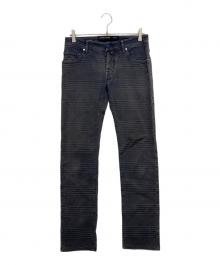 JACOB COHEN（ヤコブコーエン）の古着「デニムパンツ」｜ブラック