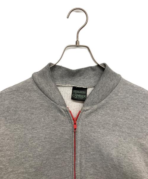 CAMBER（キャンバー）CAMBER (キャンバー) 90s ジップアップスウェット ベージュ サイズ:MEDIUMの古着・服飾アイテム