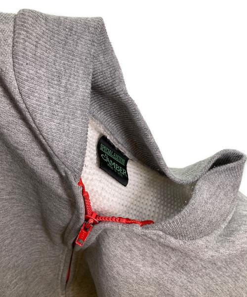 CAMBER（キャンバー）CAMBER (キャンバー) 90s ジップアップスウェット ベージュ サイズ:MEDIUMの古着・服飾アイテム
