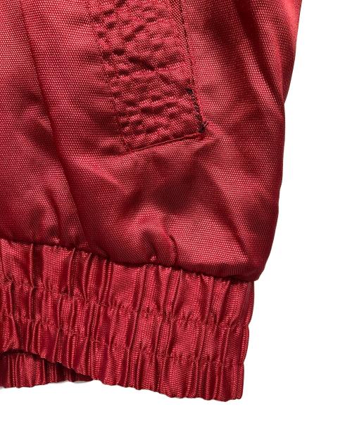 NFL（エヌエフエル）NFL (エヌエフエル) 90ｓ REDSKINS ジップアップジャケット レッド サイズ:Lの古着・服飾アイテム