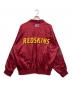 NFL (エヌエフエル) 90ｓ REDSKINS ジップアップジャケット レッド サイズ:L：9000円