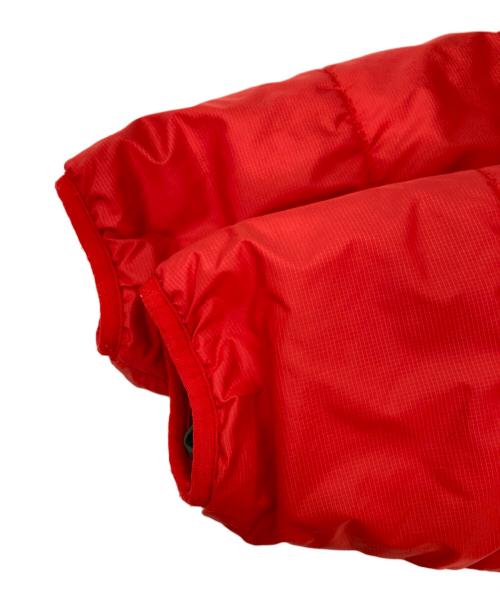 Patagonia（パタゴニア）Patagonia (パタゴニア) フード付パフジャケット レッド サイズ:Mの古着・服飾アイテム