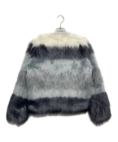 ZARA（ザラ）ZARA (ザラ) フェイクファーブルゾン オレンジ サイズ:Mの古着・服飾アイテム