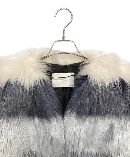 ZARA（ザラ）ZARA (ザラ) フェイクファーブルゾン オレンジ サイズ:Mの古着・服飾アイテム