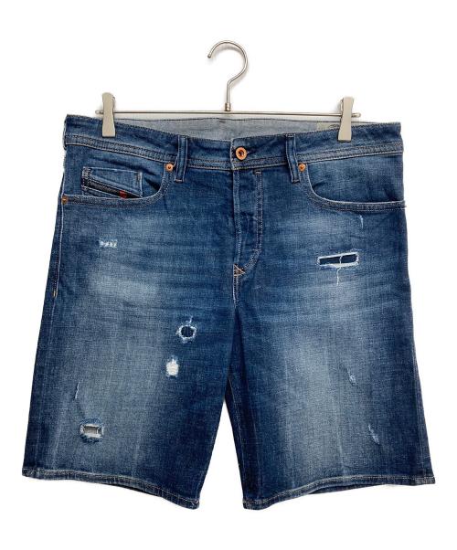 DIESEL（ディーゼル）DIESEL (ディーゼル) デニムハーフパンツ インディゴ サイズ:34の古着・服飾アイテム