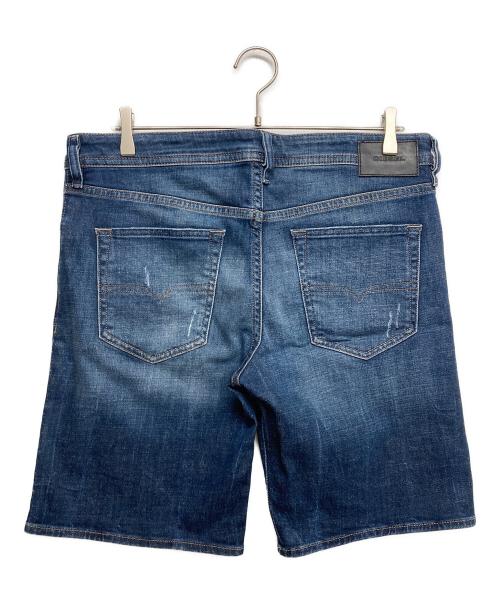 DIESEL（ディーゼル）DIESEL (ディーゼル) デニムハーフパンツ インディゴ サイズ:34の古着・服飾アイテム