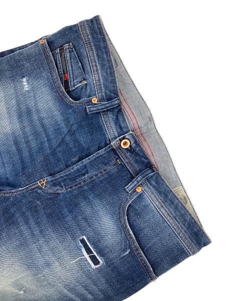 DIESEL（ディーゼル）DIESEL (ディーゼル) デニムハーフパンツ インディゴ サイズ:34の古着・服飾アイテム