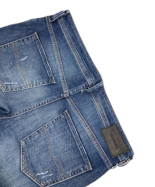 DIESEL（ディーゼル）DIESEL (ディーゼル) デニムハーフパンツ インディゴ サイズ:34の古着・服飾アイテム