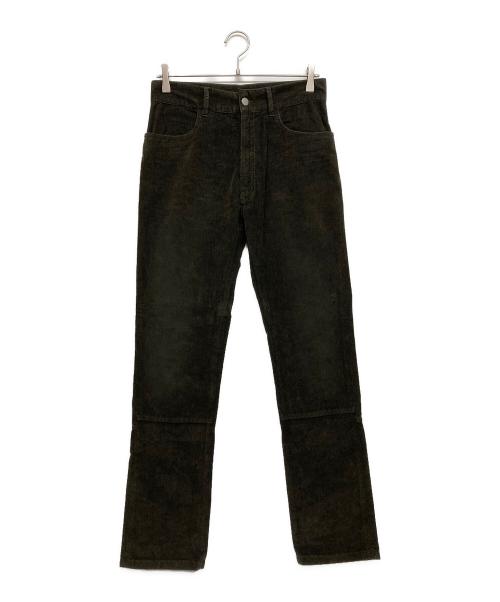 Maison Margiela（メゾンマルジェラ）Maison Margiela (メゾンマルジェラ) コーデュロイパンツ グリーン サイズ:W30の古着・服飾アイテム