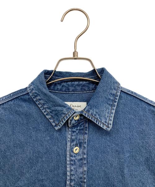 SLOBE IENA（スローブ イエナ）SLOBE IENA (スローブ イエナ) LE DENIM BDUシャツ ブルー サイズ:FREEの古着・服飾アイテム