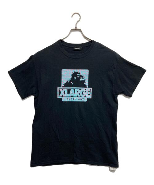 X-LARGE（エクストララージ）X-LARGE (エクストララージ) プリントTシャツ ブラック サイズ:Lの古着・服飾アイテム