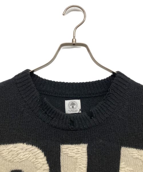 SAINT MICHAEL（セントマイケル）SAINT MICHAEL (セントマイケル) CLF MEN KNIT ブラック サイズ:XLの古着・服飾アイテム