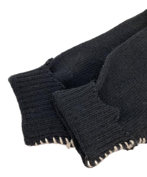 SAINT MICHAEL（セントマイケル）SAINT MICHAEL (セントマイケル) CLF MEN KNIT ブラック サイズ:XLの古着・服飾アイテム