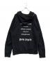 Palm Angels (パーム エンジェルス) SPRAYED LOGO HOODIE ブラック サイズ:L：13000円