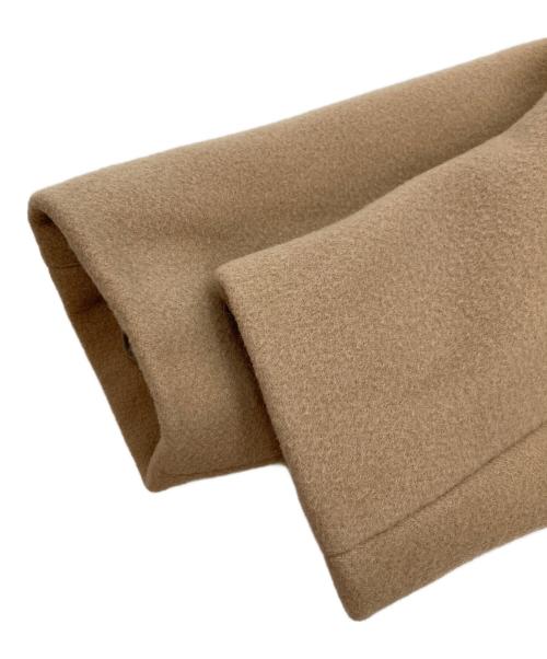 DEUXIEME CLASSE（ドゥーズィエム クラス）Deuxieme Classe (ドゥーズィエム クラス) カシミヤ混ノーカラーコート ベージュ サイズ:36の古着・服飾アイテム